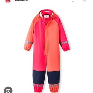 Reima Colorful Toddler Rainsuit - Size 12-18M (Fits large)
